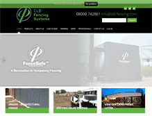 Tablet Screenshot of cld-fencing.com